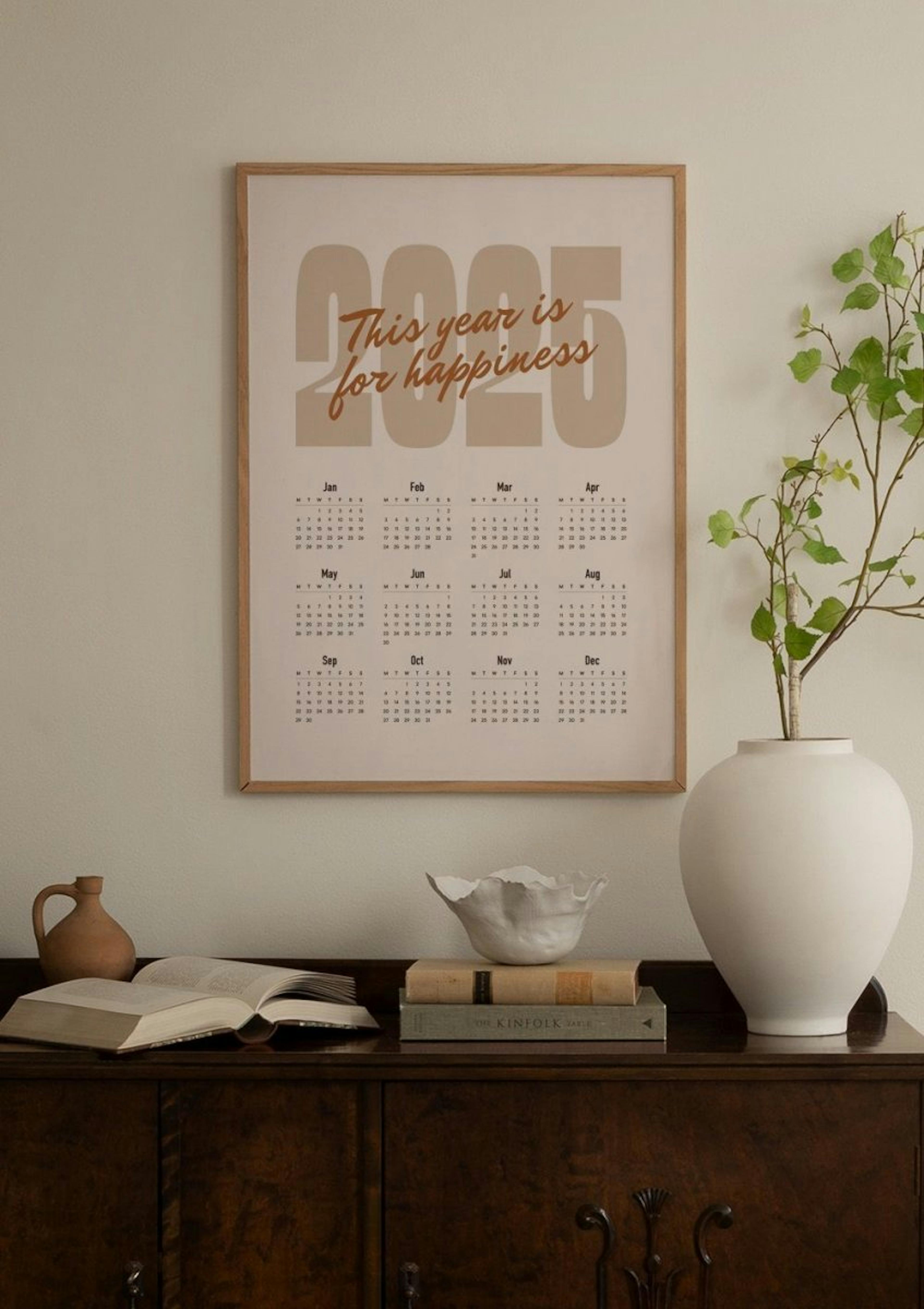 Calendrier Audacieux 2025 Poster thumbnail