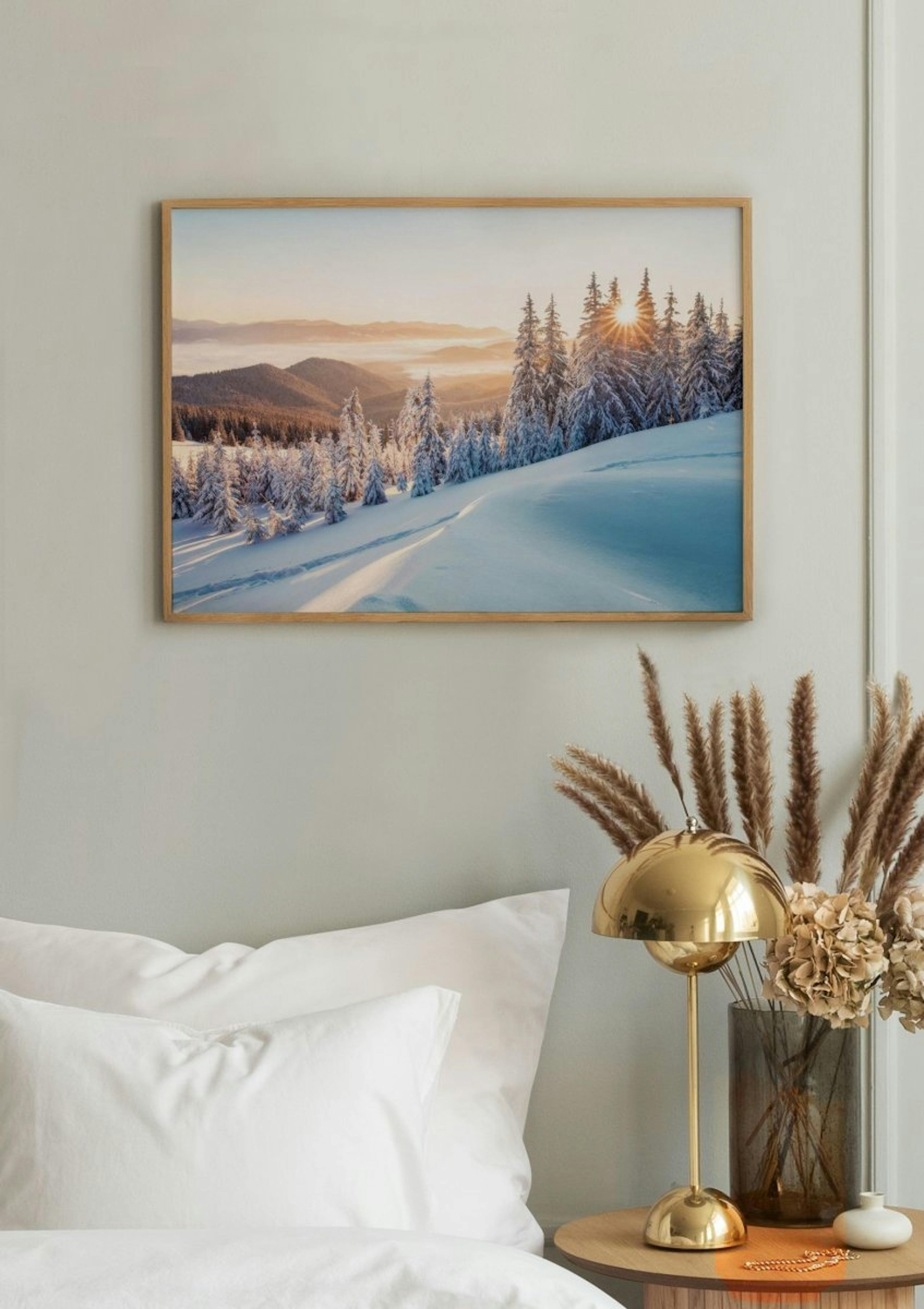 Snowy Slope Plakat thumbnail