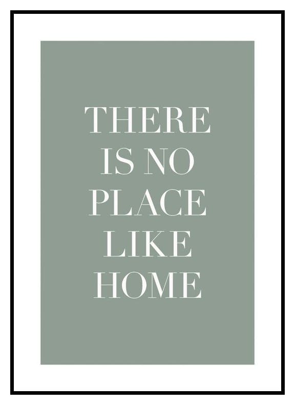 No Place Like Home Poster (21x30 cm) - Poster Store