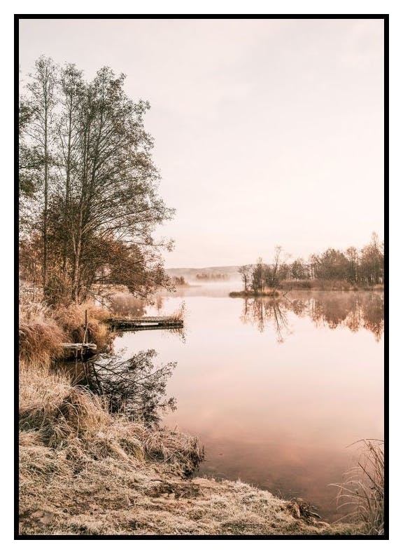 Sunrise Landscape Plakat (50x70 cm) - Poster Store