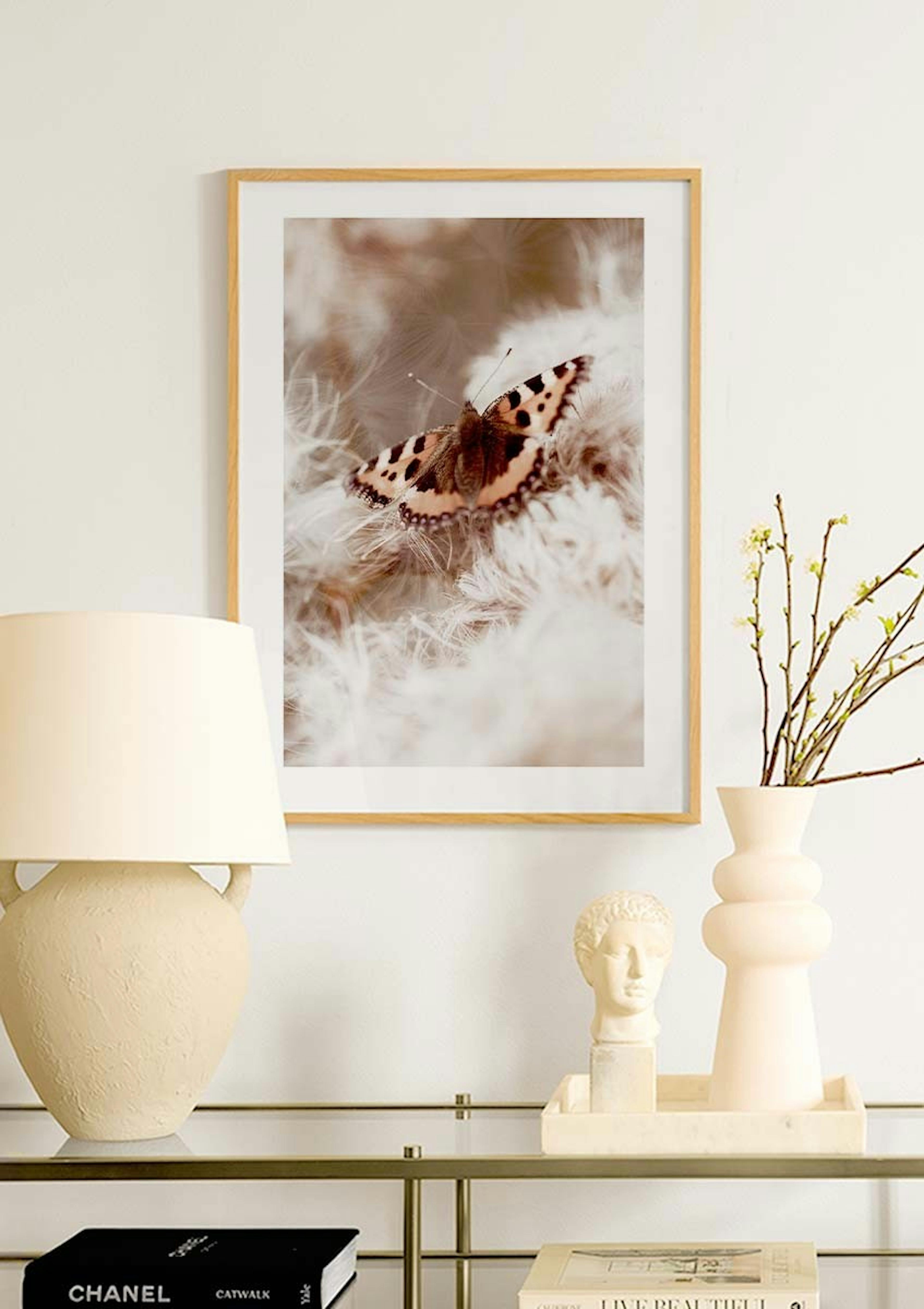 Tropischer Schmetterling Poster thumbnail