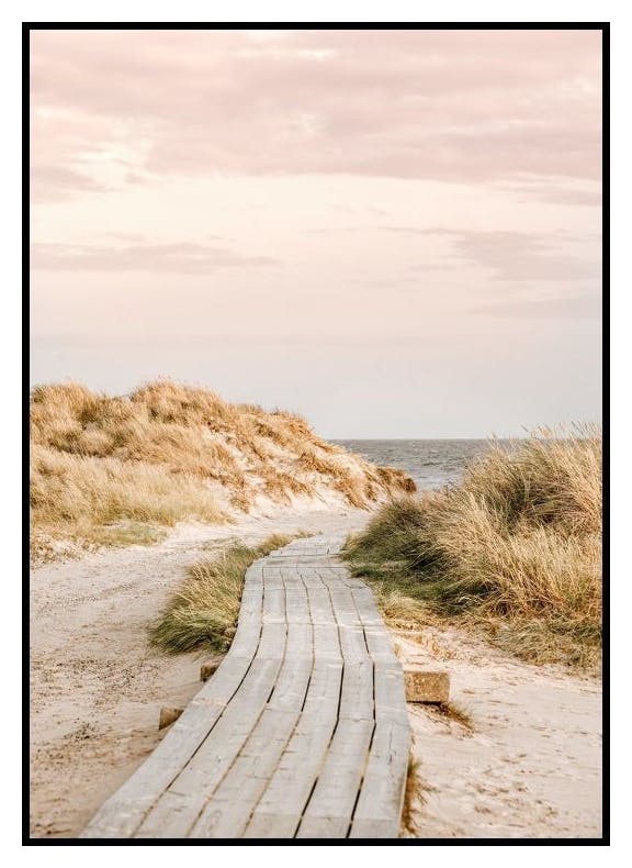 Gå till Havet poster (50x70 cm) - Poster Store