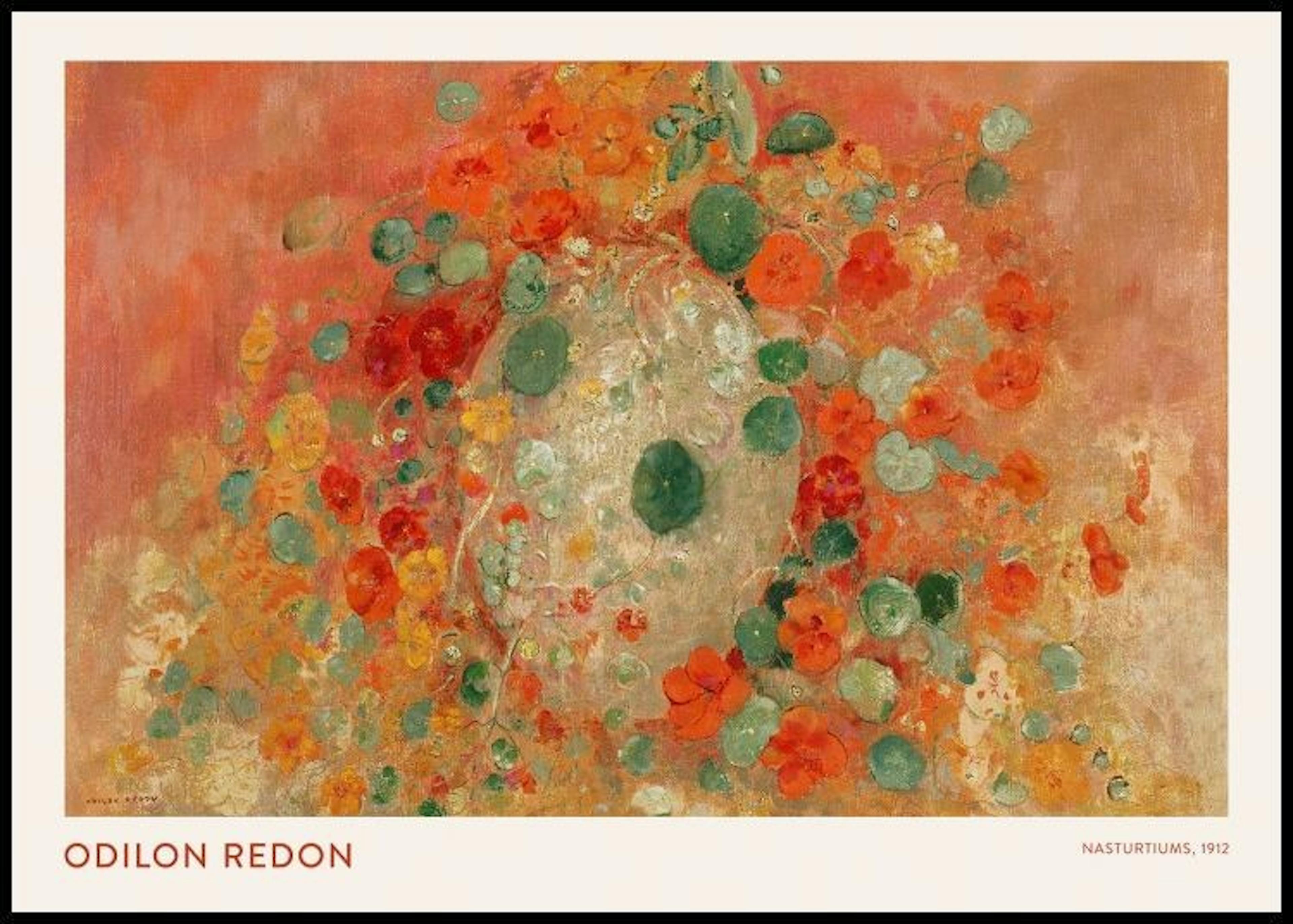 Odilon Redon - Plakát s Kapucínkami 0