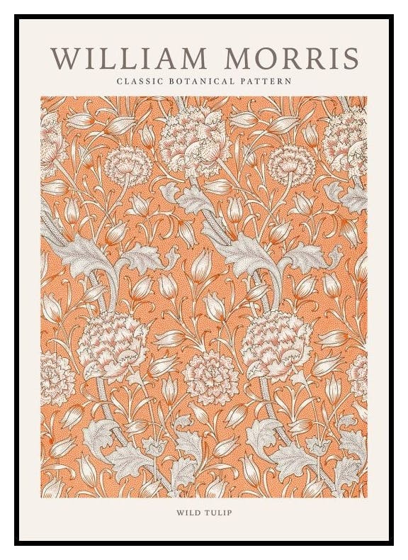 William Morris - Wilde Tulp Poster (30x40 cm) - Poster Store