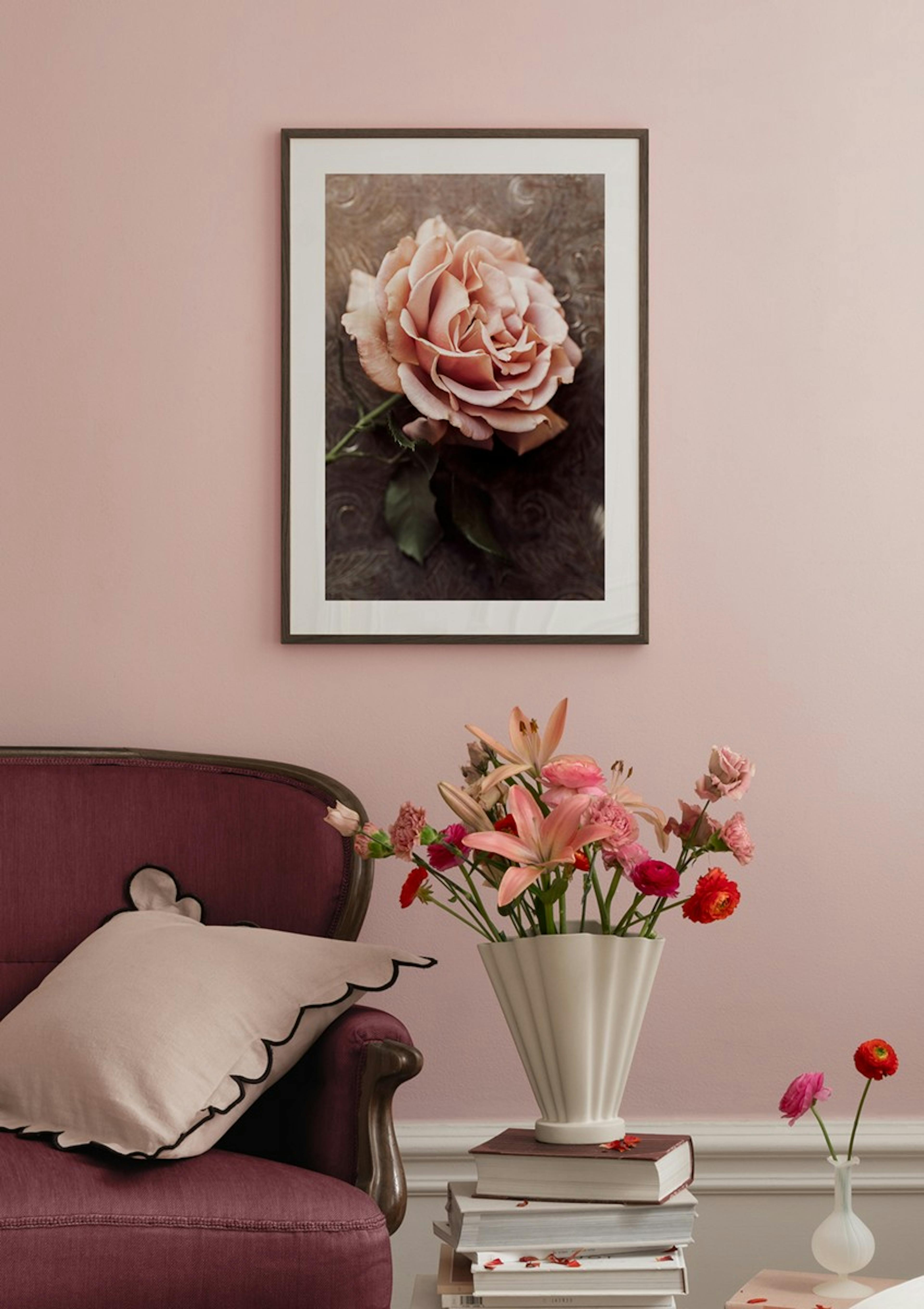 Pink Rose Poster thumbnail