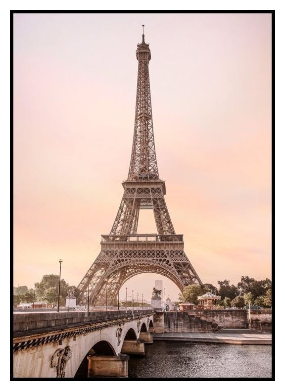 Parijse Icoon Poster (30x40 cm) - Poster Store