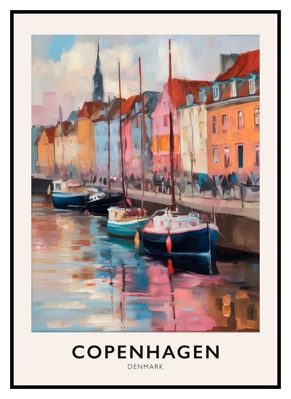 Kopenhagen Dromen Poster (30x40 cm) - Poster Store