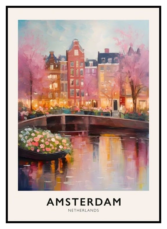 Amsterdam Dreams Poster (50x70 cm) - Poster Store
