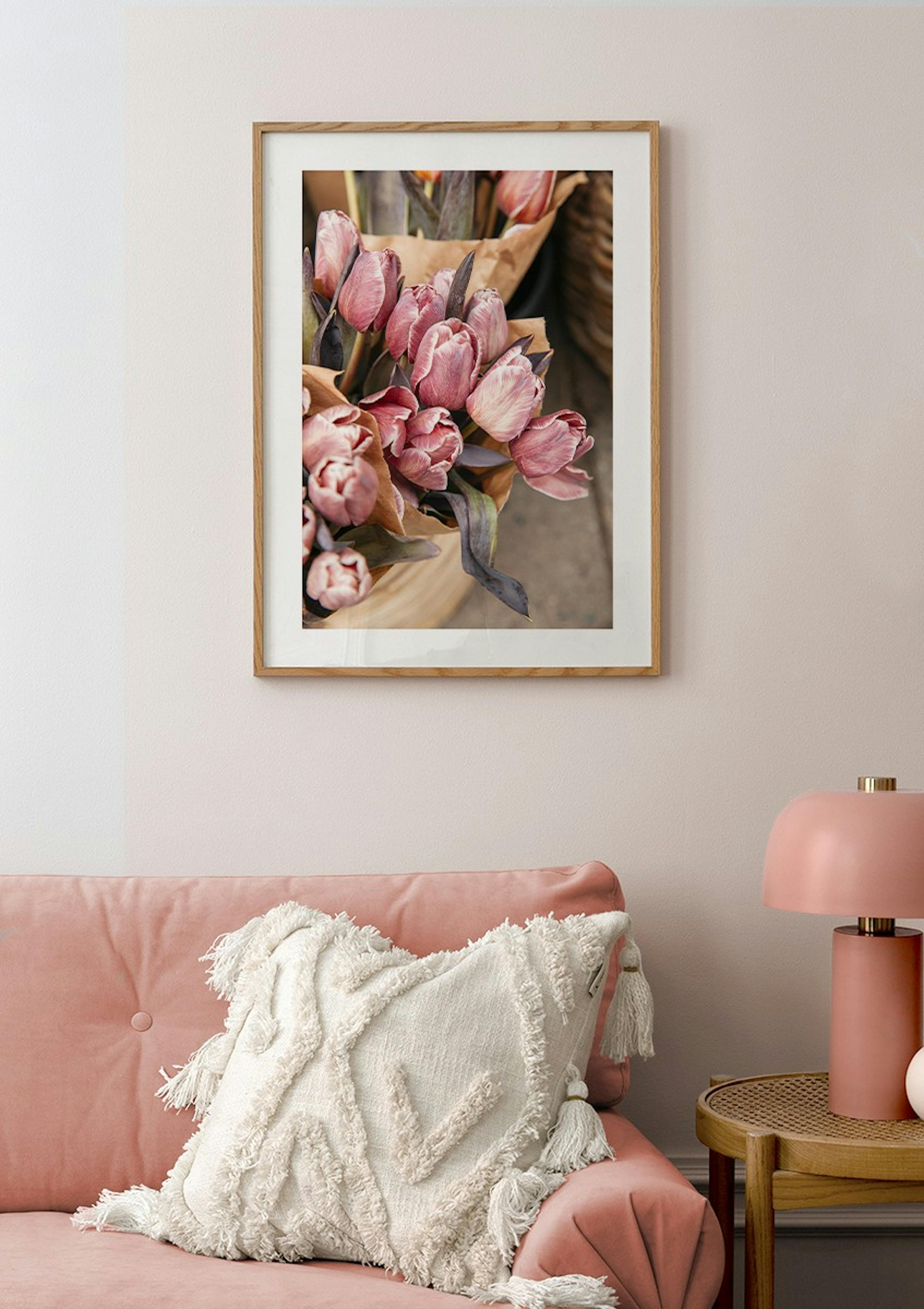 Brownie Tulip Bouquet Poster thumbnail