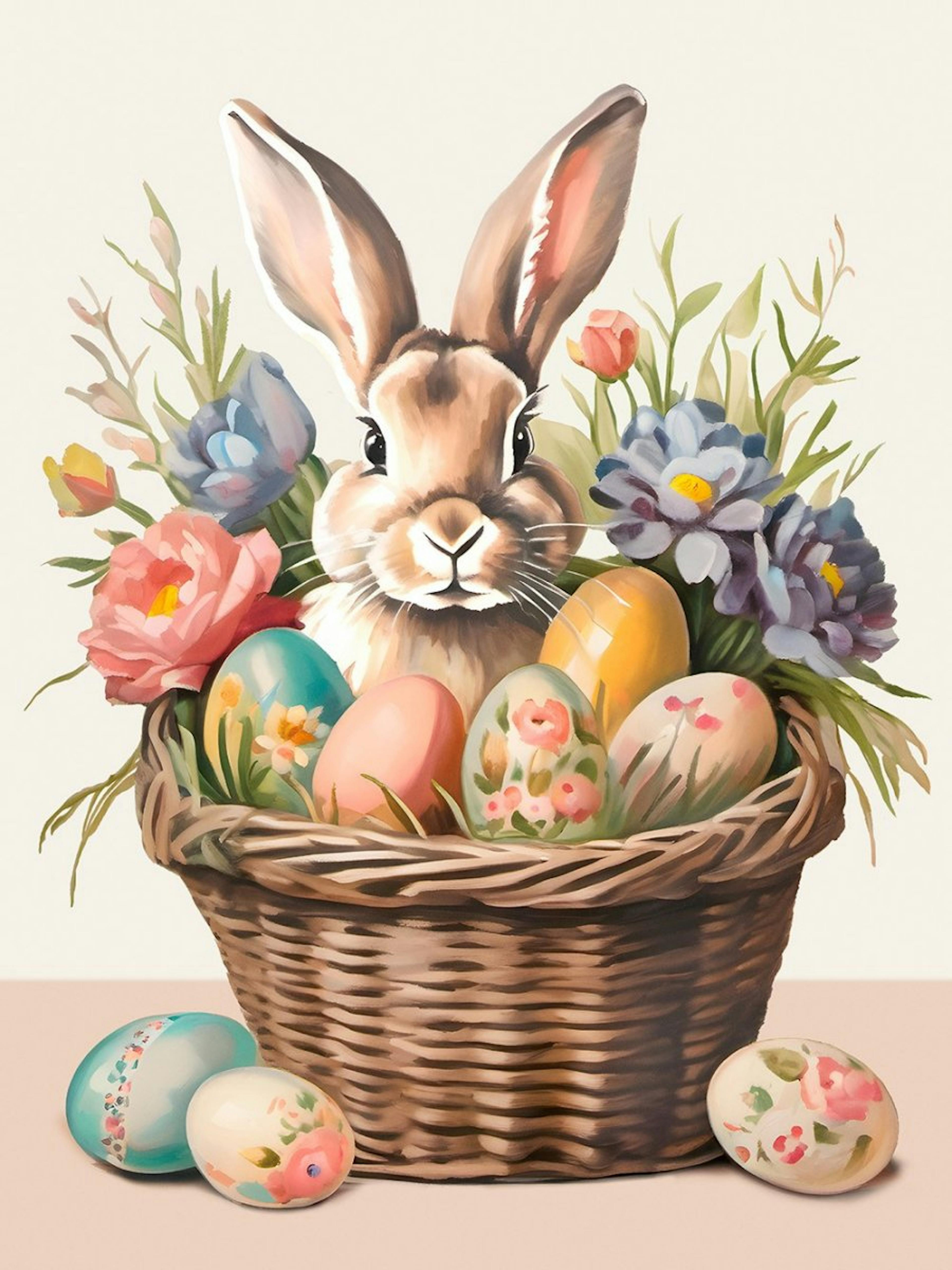 Osterhase Poster 0