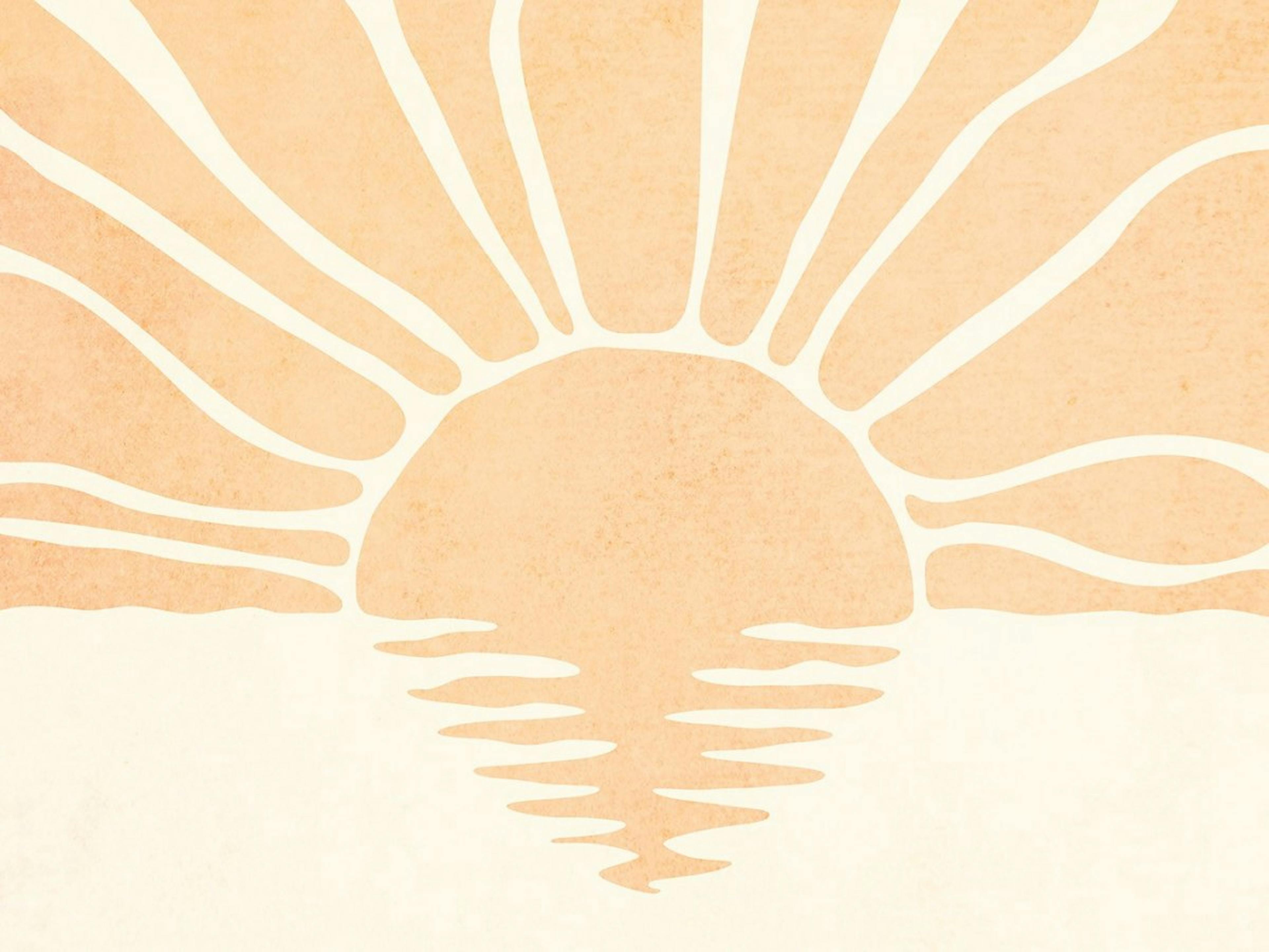 Peachy Sunset Poster 0
