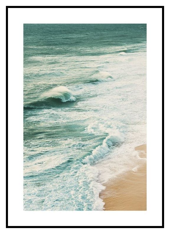 Oceaniczna fala Plakat (30x40 cm) - Poster Store