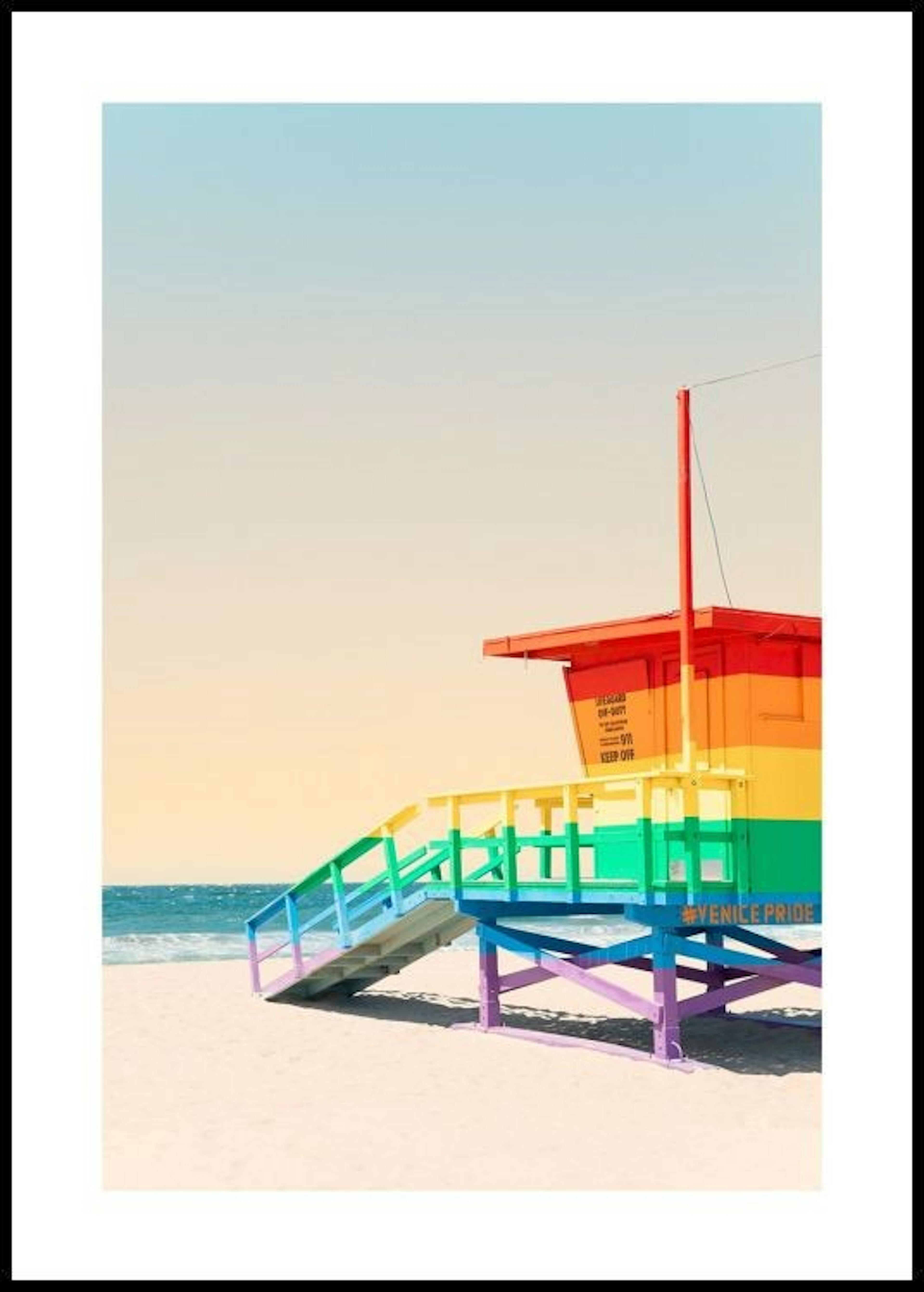 Casa de Playa Arcoíris Póster 0