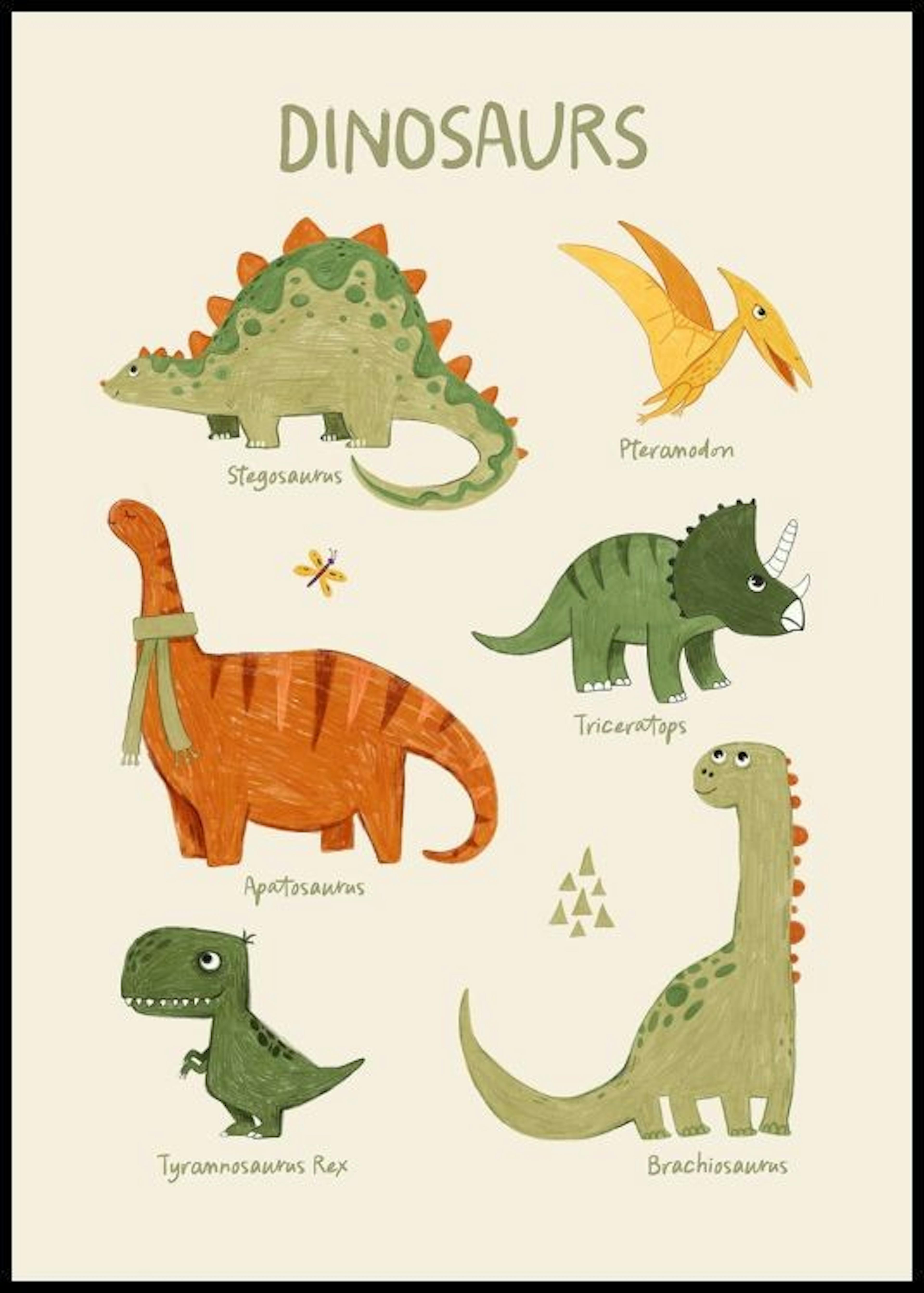 Dinosaurios Póster 0