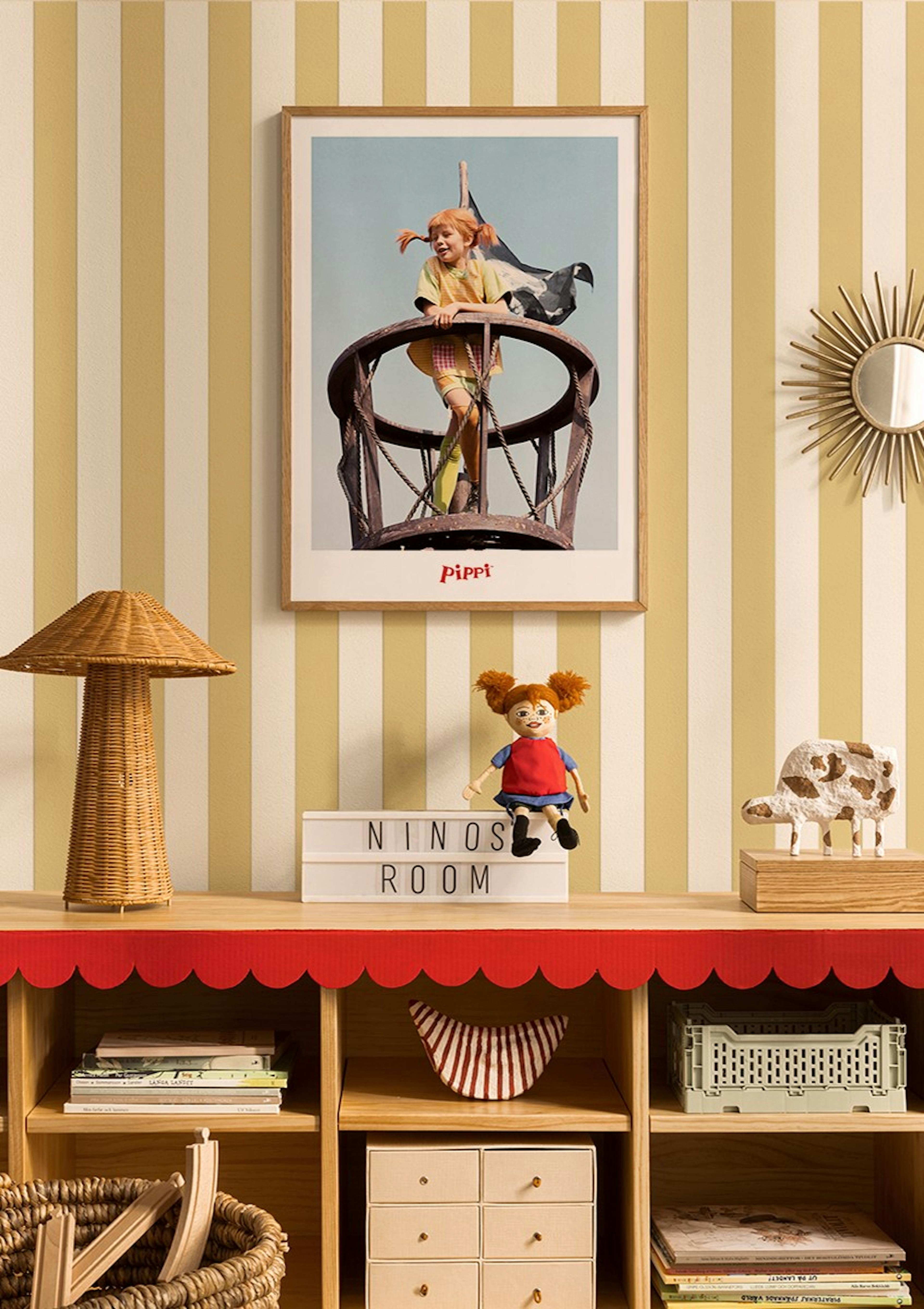 Pippi Longstocking Pirate Poster thumbnail