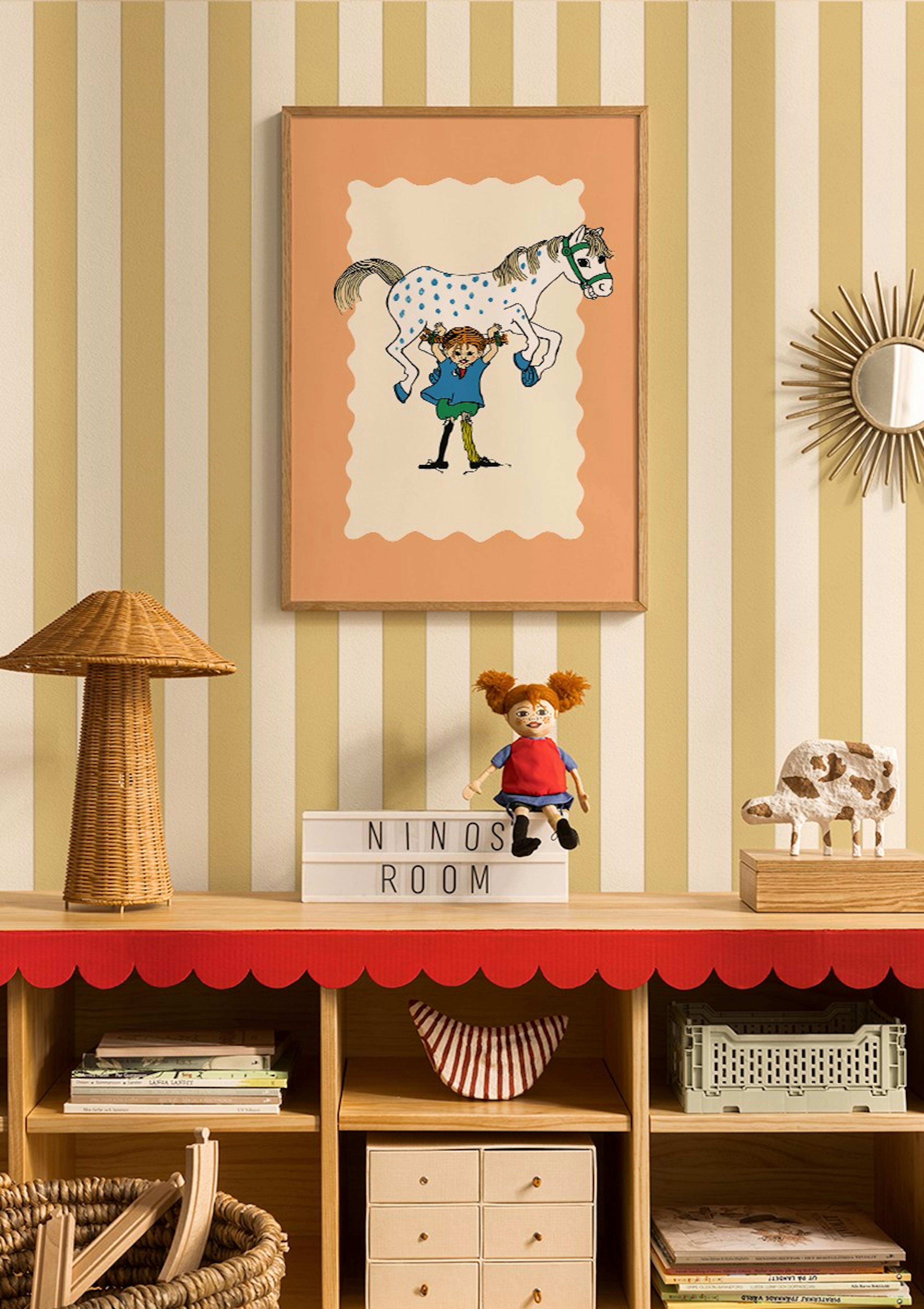 Pippi Longstocking and the Horse Poster thumbnail