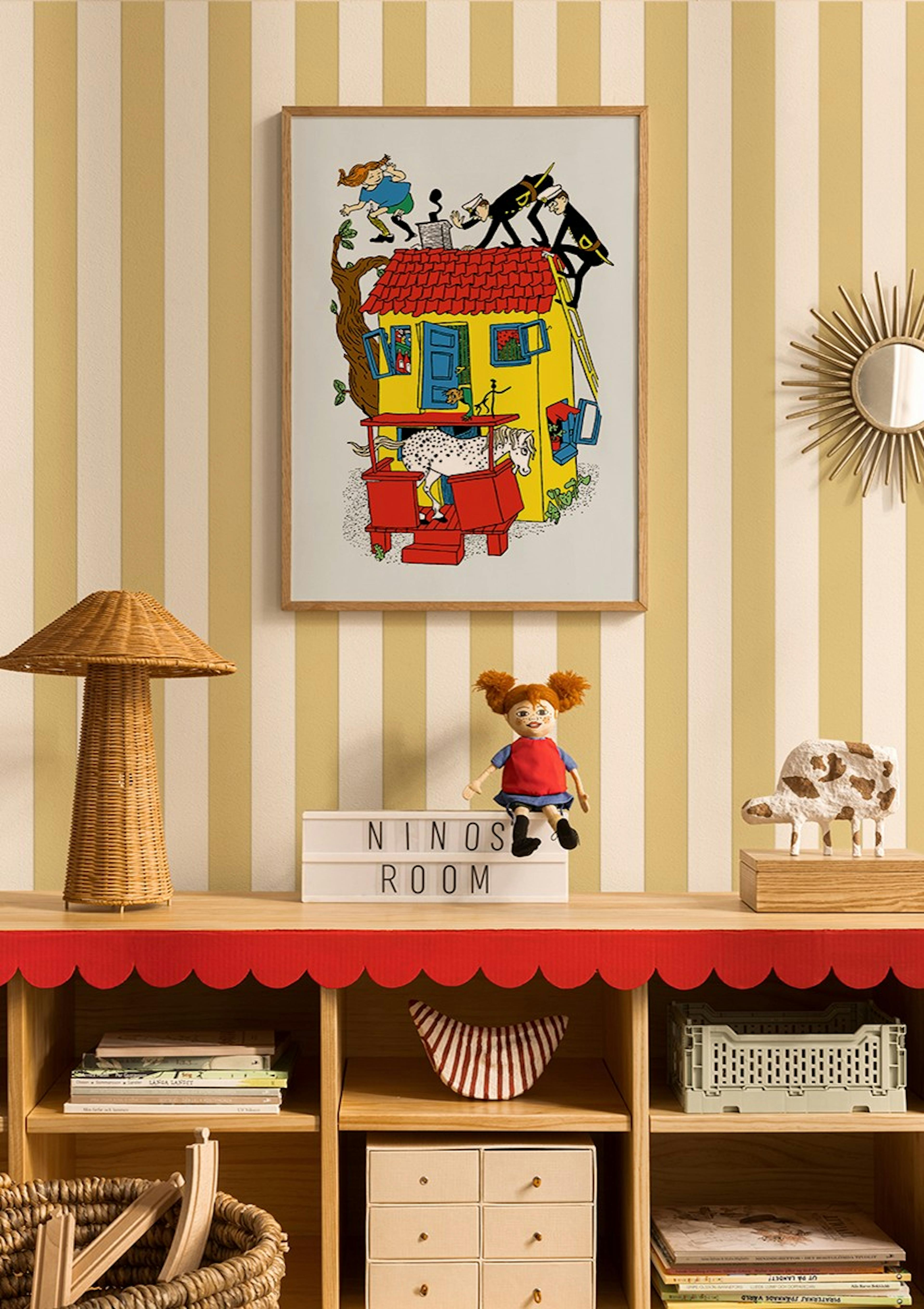 Pippi Longstocking and the Policemen Poster thumbnail