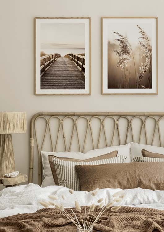 Sanftes Braun Postersets (50x70 cm) - Poster Store
