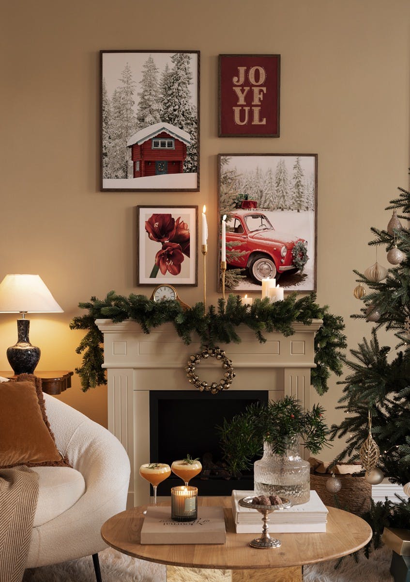 Joyful Plakat pakker (ONE SIZE) - Poster Store