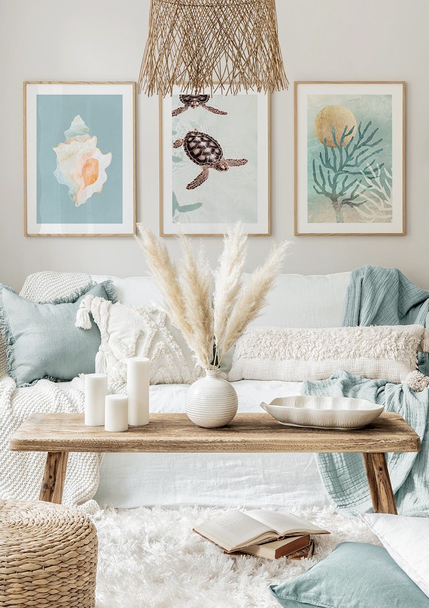 Graphic Beach Julistepaketti (30x40 cm) - Poster Store
