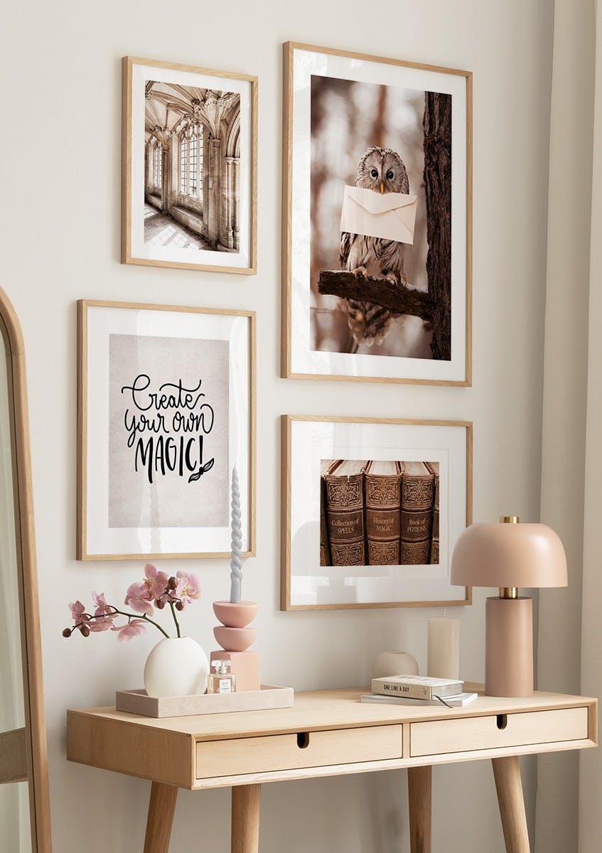 Letter Owl pacchetto di poster (ONE SIZE) - Poster Store