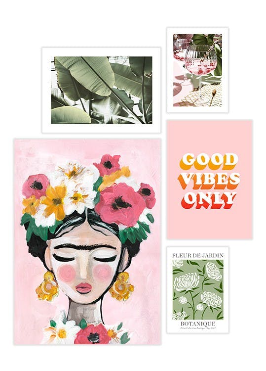 Frida Poster pack (ONE SIZE) - Poster Store