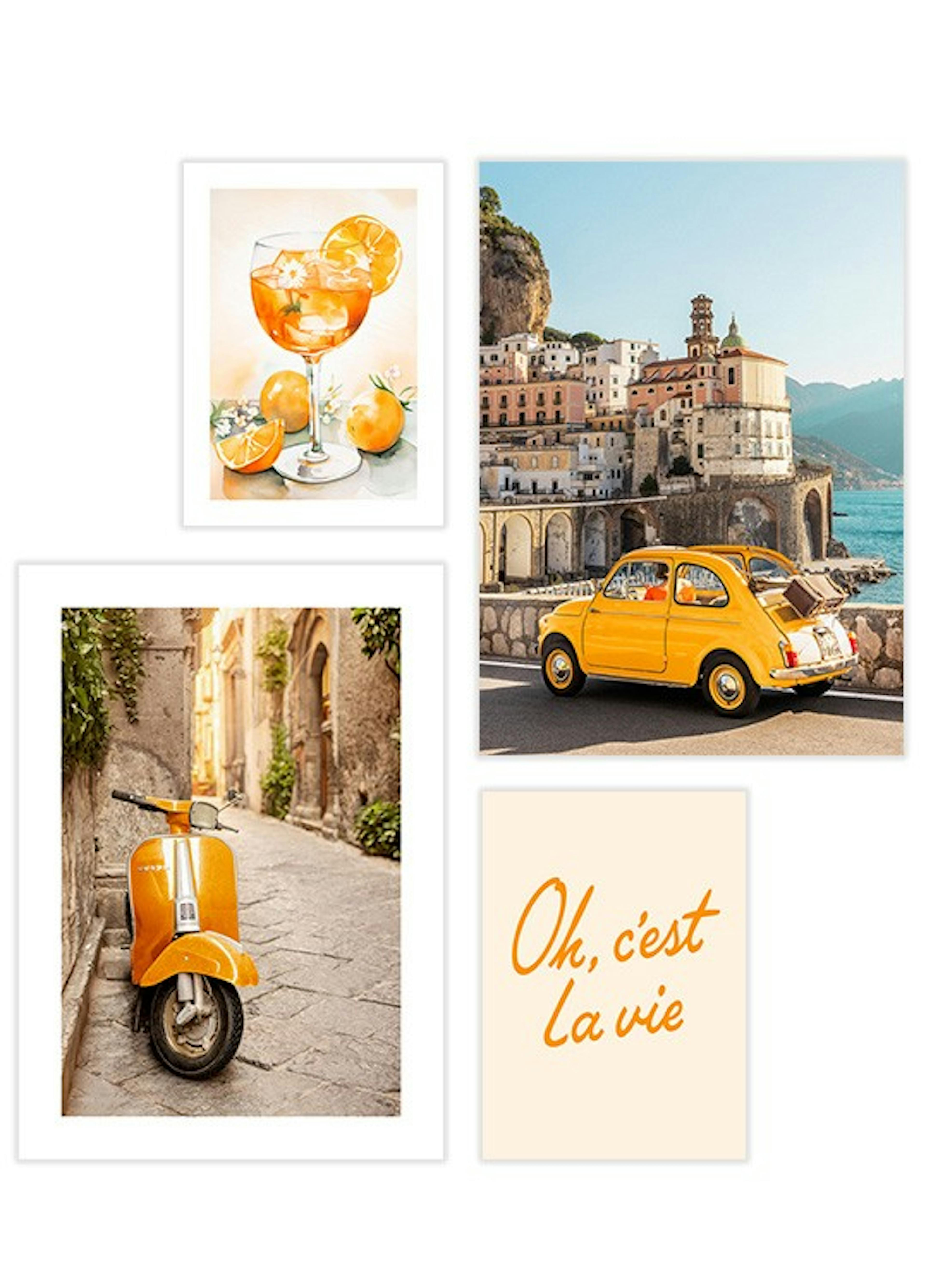 Amalfi vibes collection​ poster pack thumbnail