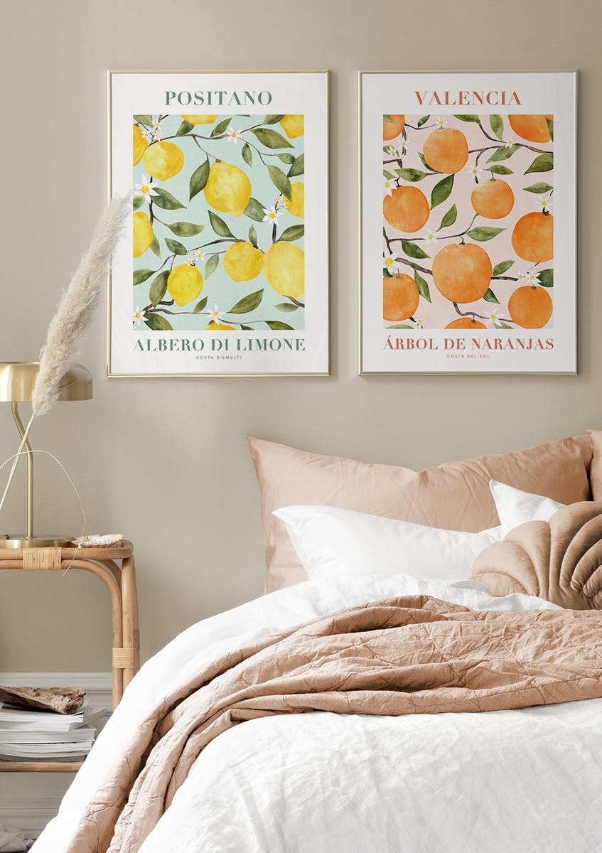 Sitrus Duo-Plakatpakke (30x40 cm) - Poster Store