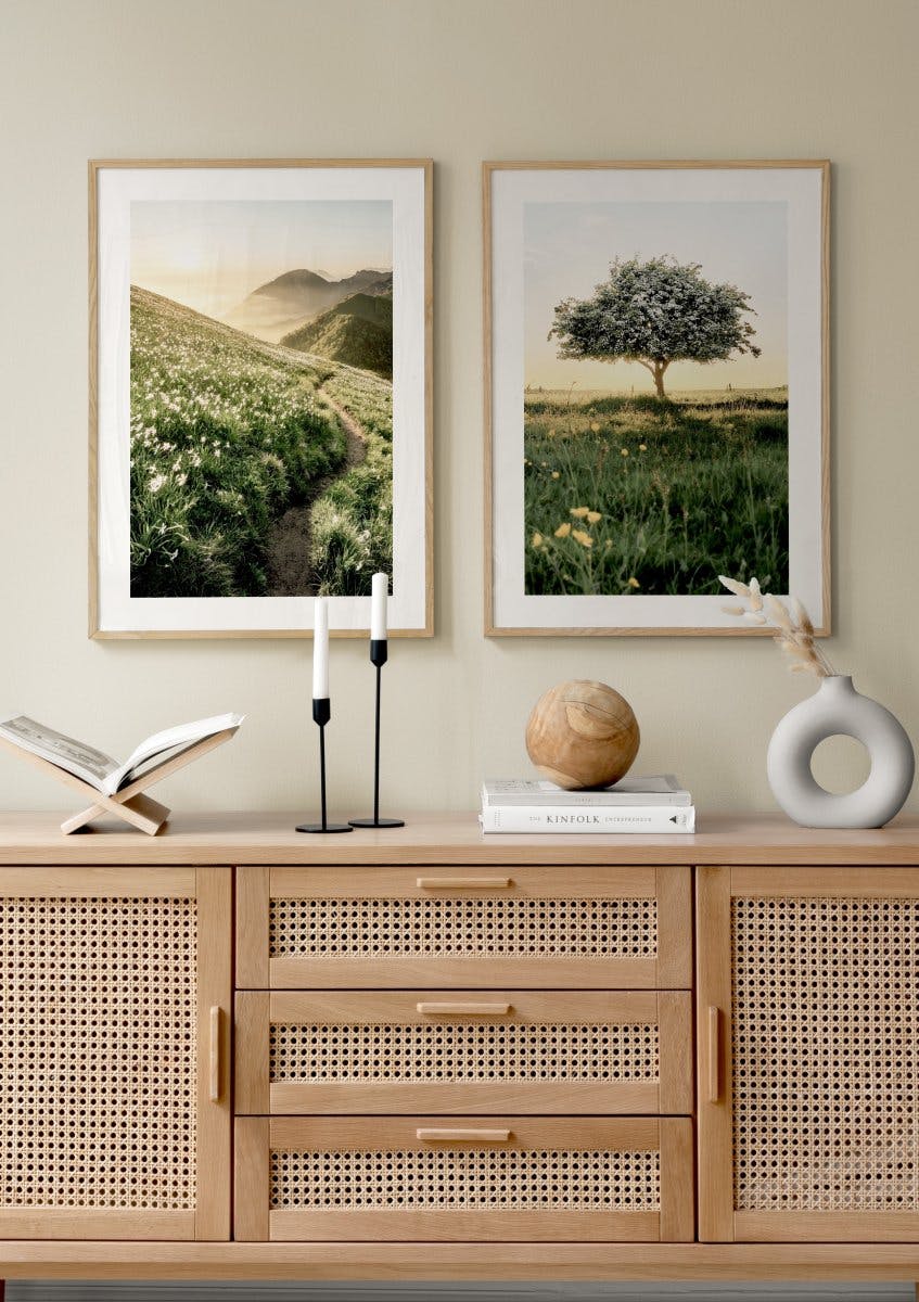 Green Summer Duo​ Poster Pack (30x40 cm) - Poster Store
