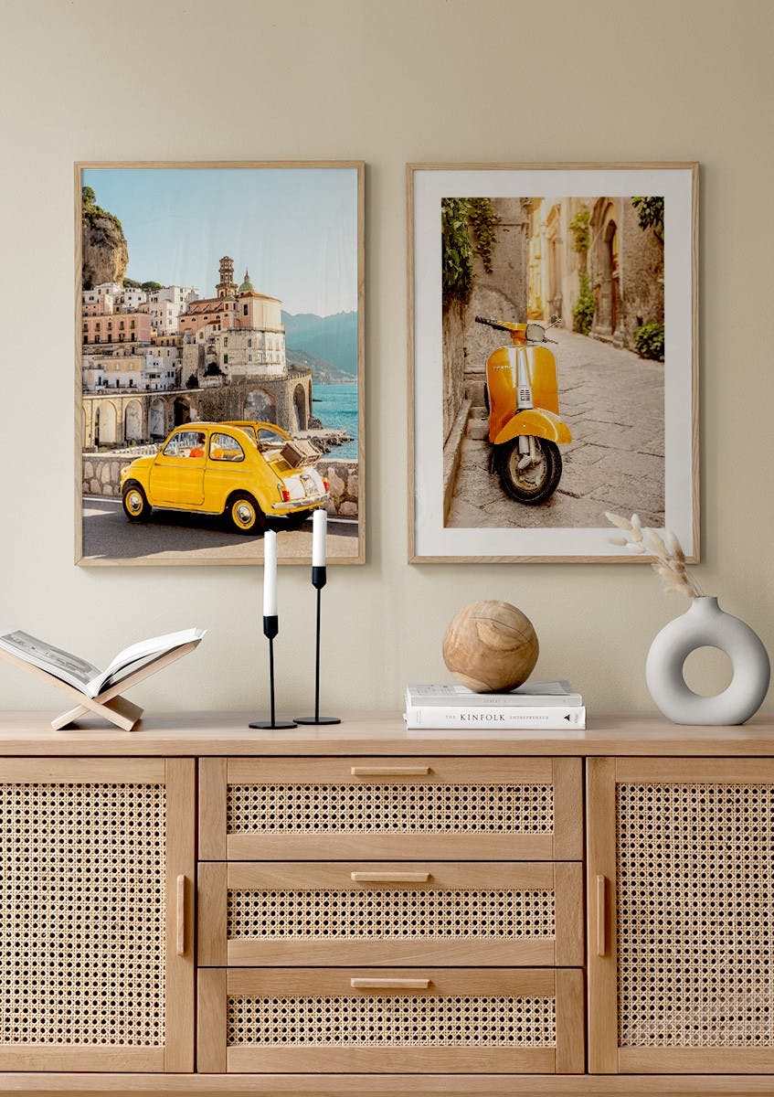 Pacchetto Poster Duo Amalfi (50x70 cm) - Poster Store