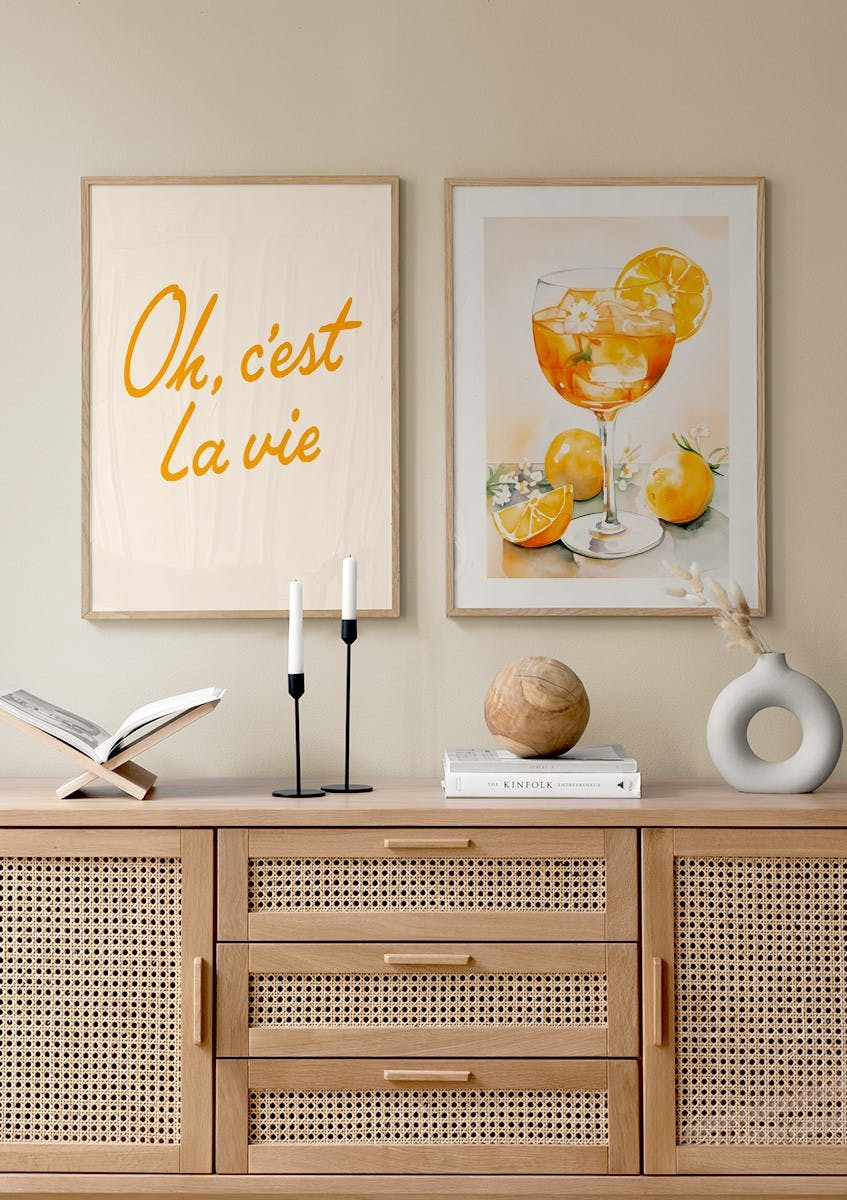 Aperol Duo Poster Set (21x30 cm) - Poster Store