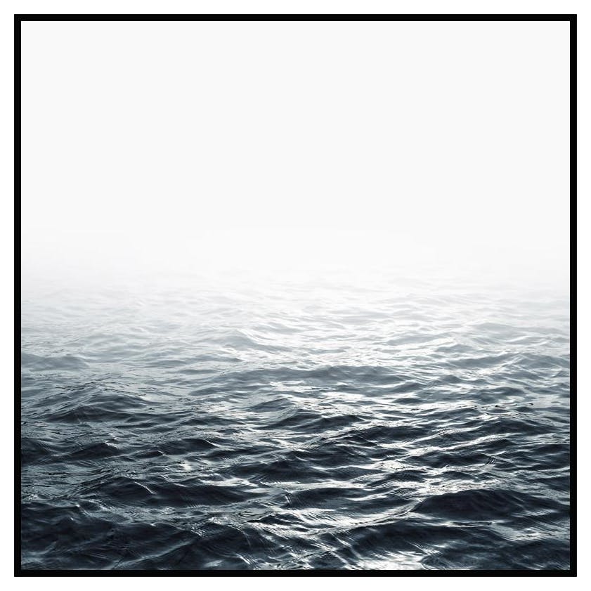Plakat Horyzont Morze (50x50 cm) - Poster Store