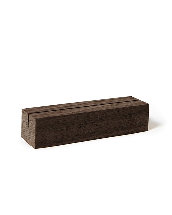 Poster Stand Dark Oak Block (ONE SIZE) - Poster Store