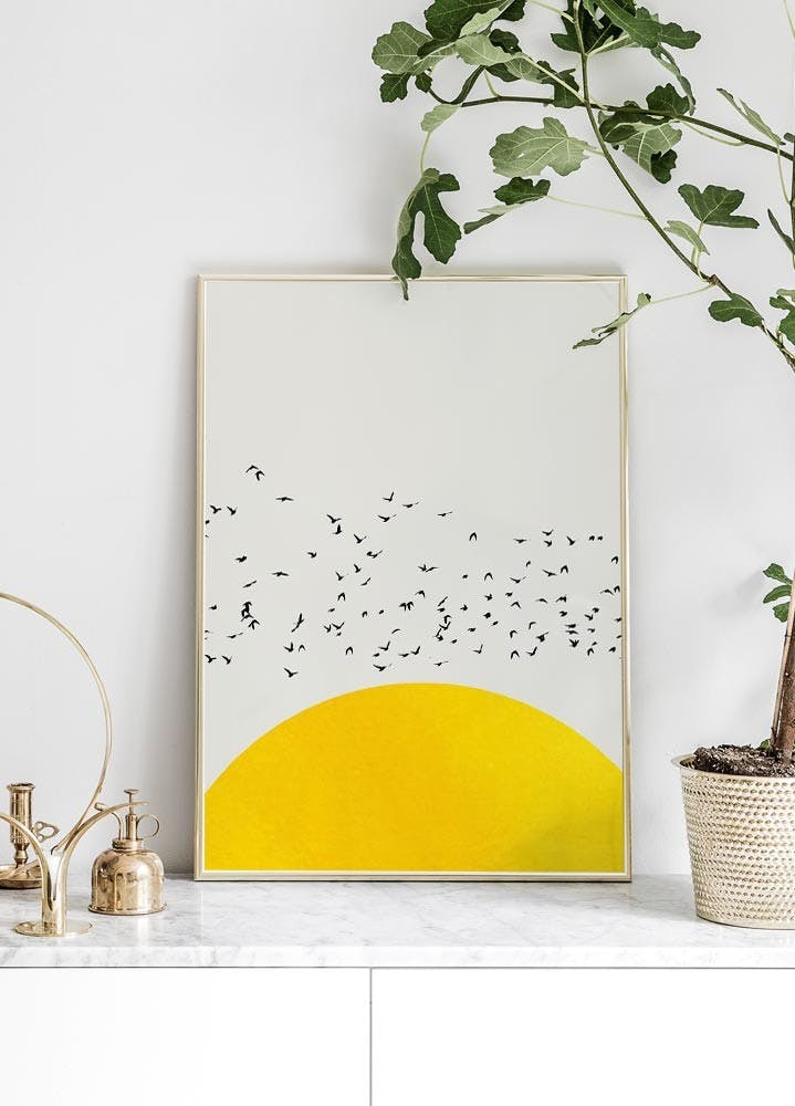 A Thousand Birds Poster (50x70 cm) - Poster Store