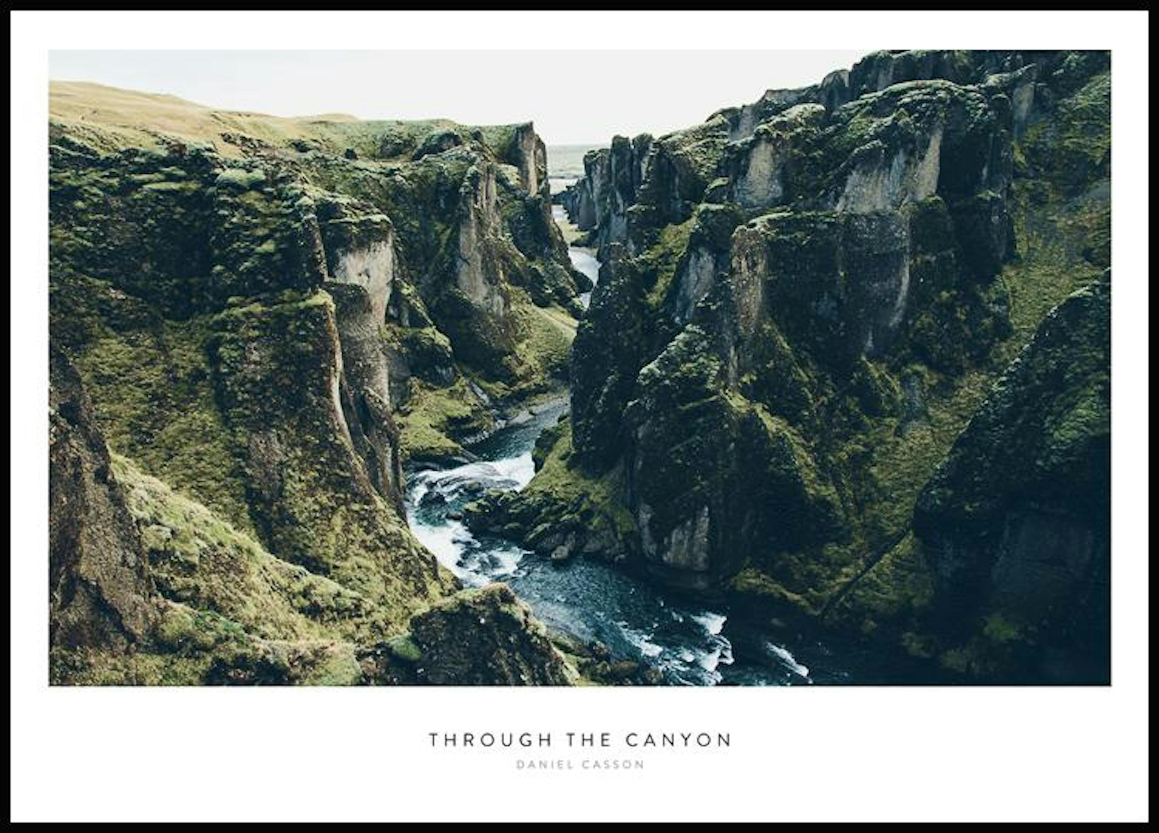 Through the Canyon Poster 0