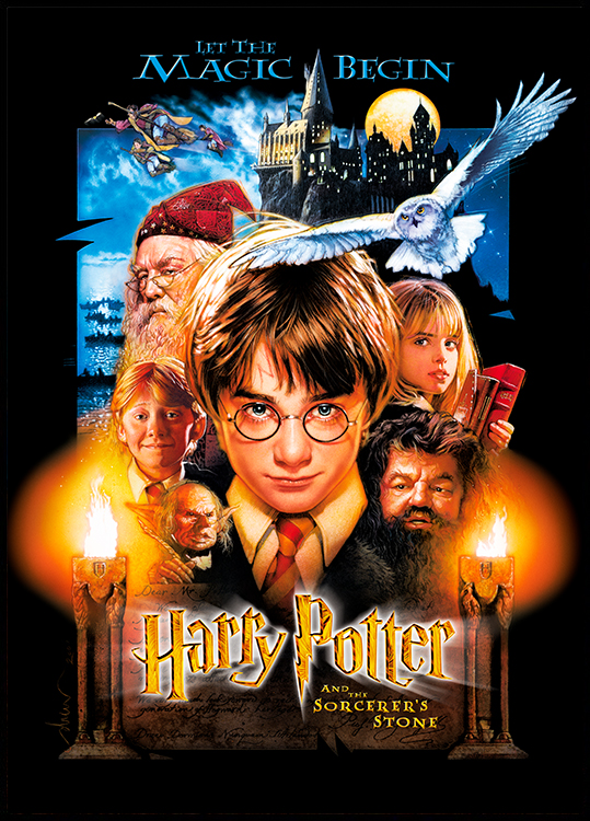Harry Potter™ - Poster con la pietra degli stregoni