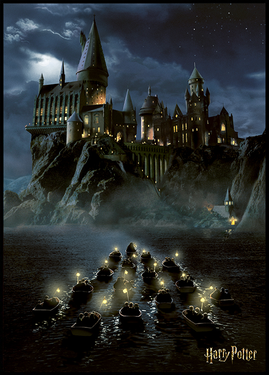 Harry Potter™ - Boats to Hogwarts Affiche