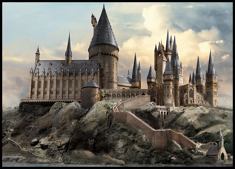 Harry Potter Hogwarts Castle Art Print Poster