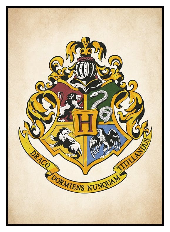 Harry Potter™ - Hogwarts Crest Poster (30x40 cm) - Poster Store