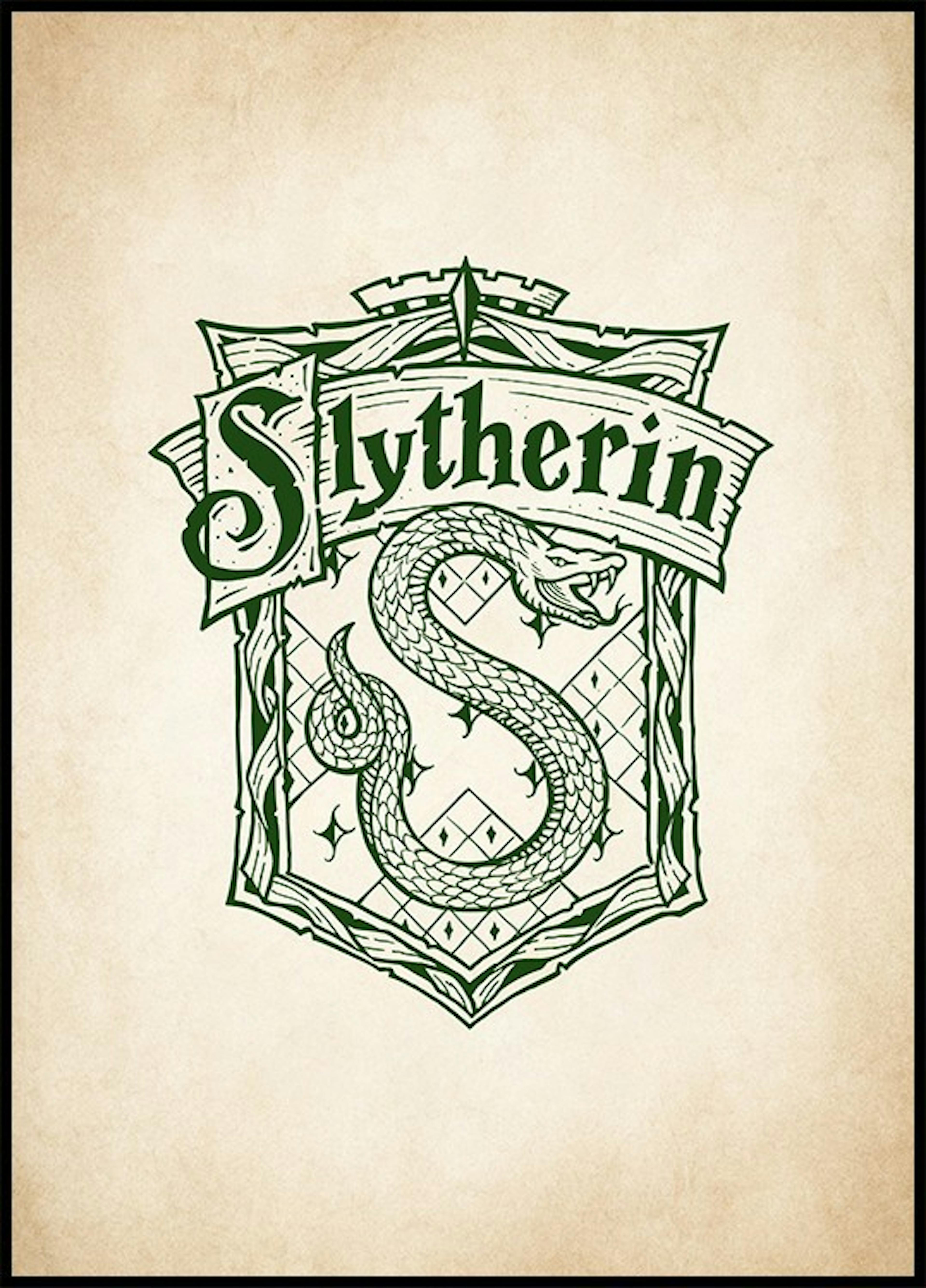 Harry Potter™ - Slytherin Juliste 0