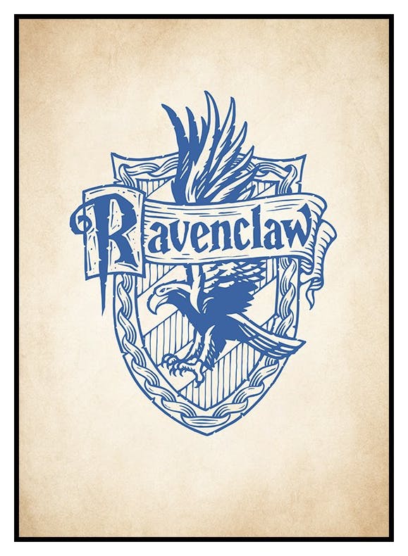 Harry Potter™ - Ravenclaw Plakat (30x40 cm) - Poster Store