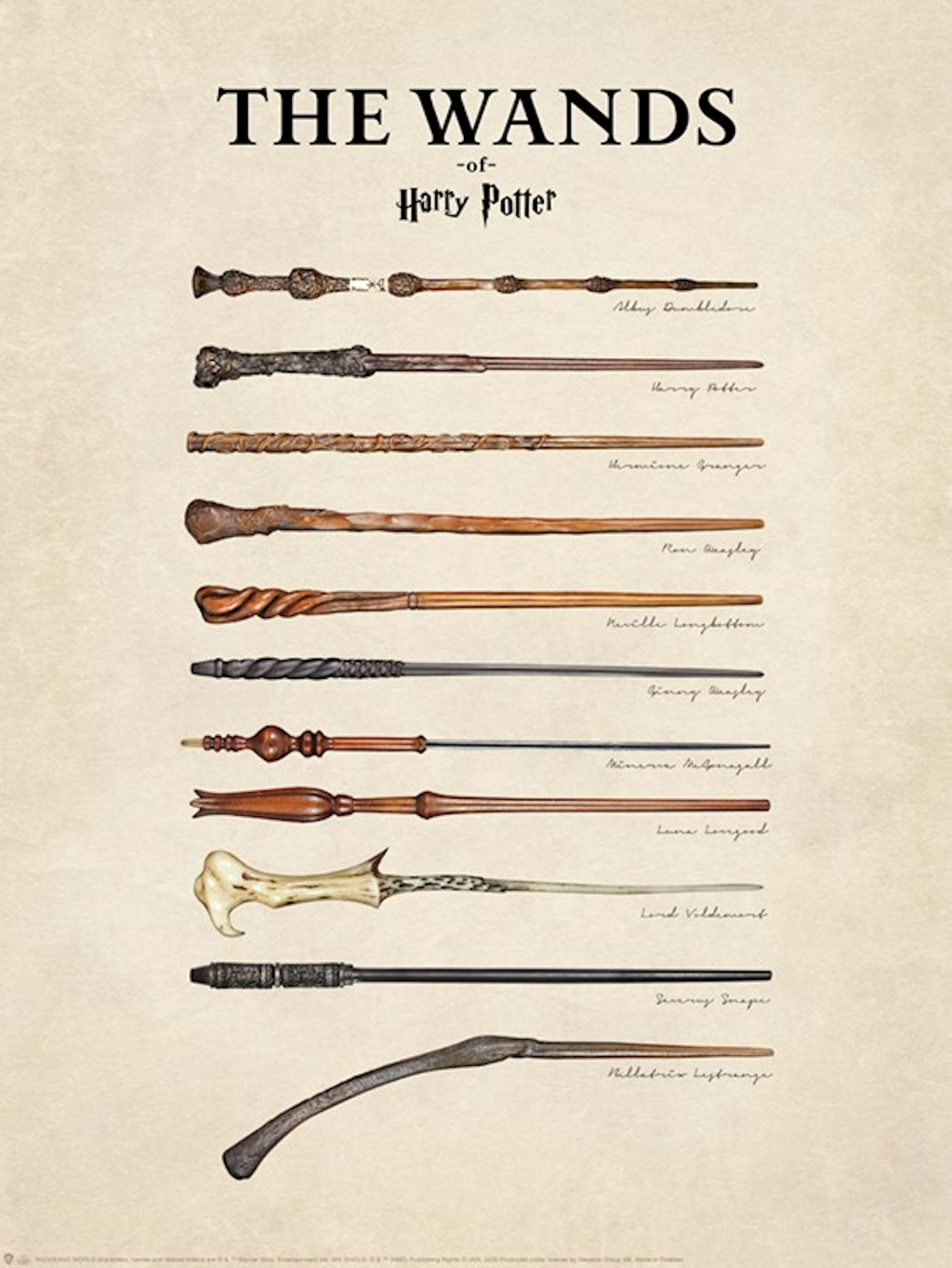 Harry Potter™ - The Wands Poster 0