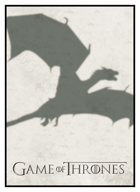 Game of Thrones™ - Dragon Poster (50x70 cm) - Poster Store