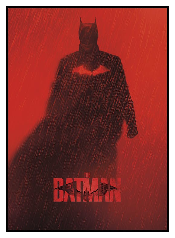 The Batman™ - Red Rain Plakat (30x40 cm) - Poster Store