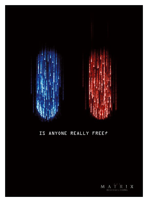 Matrix™ - Red Pill or Blue Pill Plakat (30x40 cm) - Poster Store