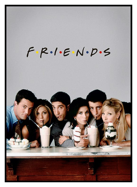 Prints Friends™ - Milkshake Poster (50x70 cm) - Poster Store