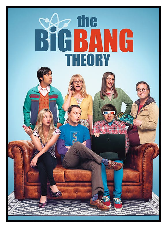 The Big Bang Theory™ - Gang Affiche (30x40 cm) - Poster Store