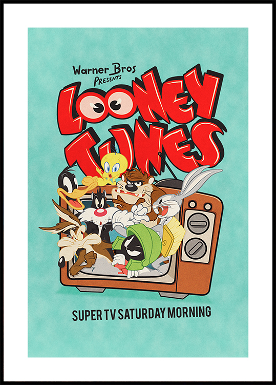 Looney Tunes™ Retro Poster