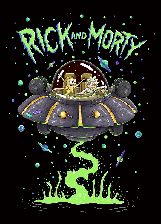 Rick and Morty™ Characters Affiche