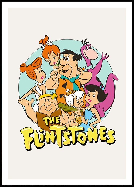 The Flintstones™ Family Poster